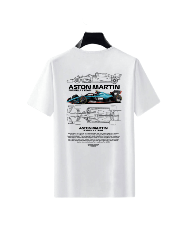 Formula 1 Aston Martin White T Shirt