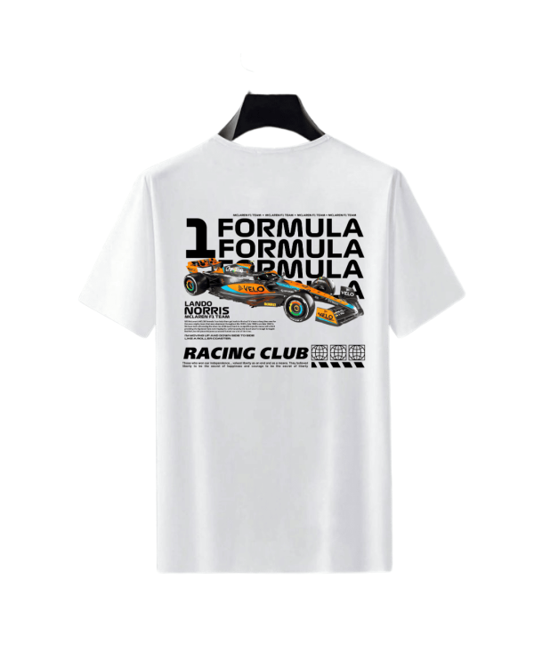 Formula 1 Lando Norris White T Shirt