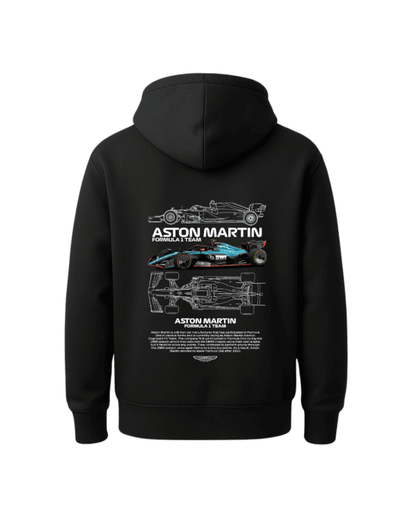 Formula 1 Aston Martin Black Hoodie