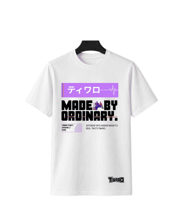 Pulse Line White T Shirt